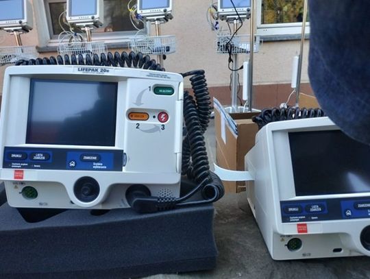 Sprzęt trafił na oddział zakaźny