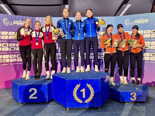 Srebrny medal Polek na Mistrzostwach Świata Juniorów w łyżwiarstwie szybkim