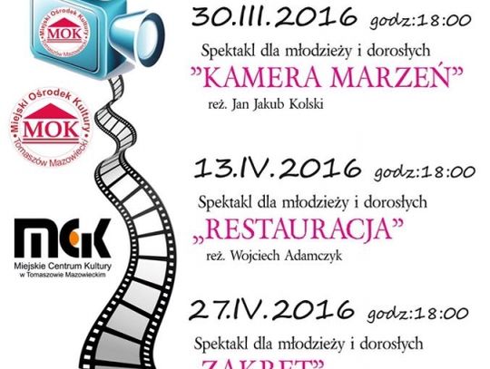 &quot;ŚRODY Z TEATREM&quot; w Miejskim Ośrodku Kultury