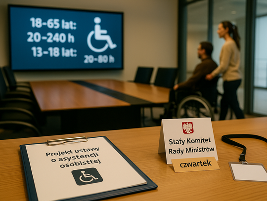 Stały Komitet Rady Ministrów zajmie się projektem ustawy o asystencji osobistej
