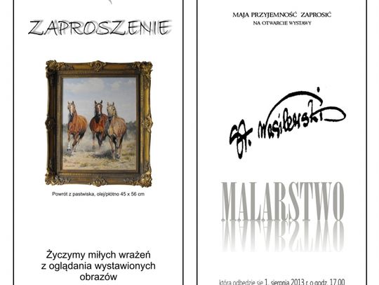 Stanisław Wasilewski - Malarstwo