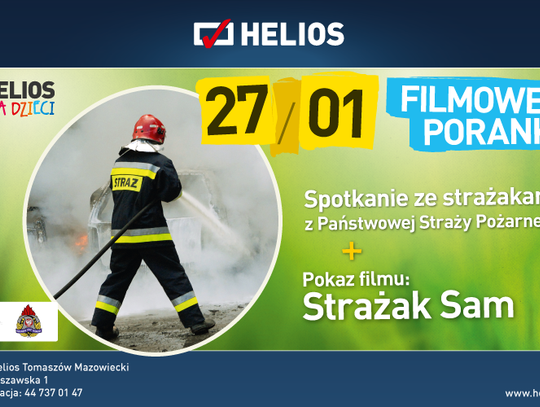 Strażacki Poranek w Heliosie