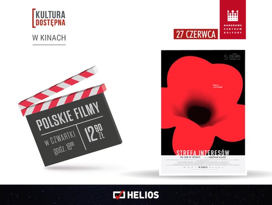 „Strefa Interesów”  w Kulturze Dostępnej w kinach Helios