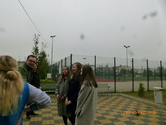 "Studenci sadzą las"  na terenach Zespołu Szkolno-Przedszkolnego nr 10