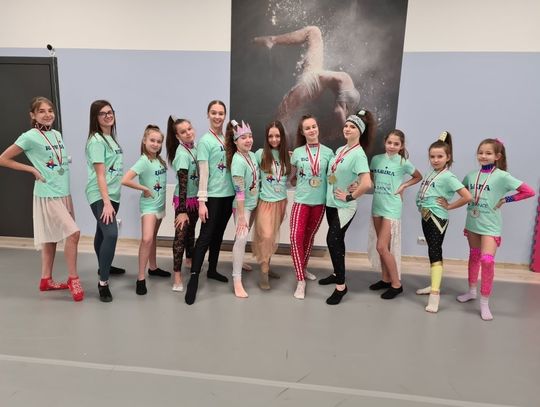 Sukces tancerek z Akademii Tańca Sportowego ASTER
