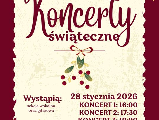 Świąteczne koncertowanie w PCAS-ie