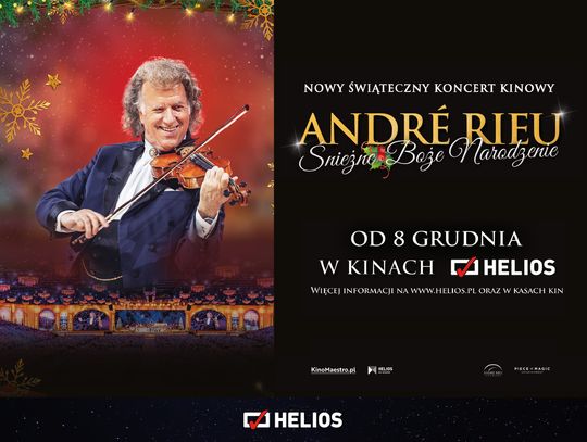 Świąteczny koncert André Rieu w kinach Helios