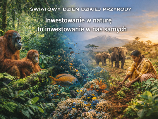Światowy Dzień Dzikiej Przyrody 2025. Inwestycja w naturę to inwestycja w nas samych Światowy Dzień Dzikiej Przyrody 2025. Inwestycja w naturę to inwestycja w nas samych