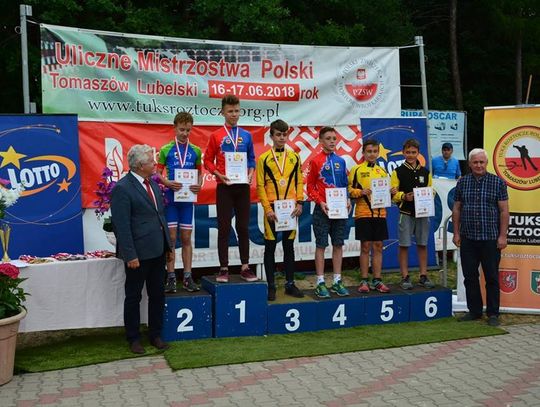 Świetne biegi. Nasi rolkarze zostawili swój ślad w Tomaszowie Lubelskim!