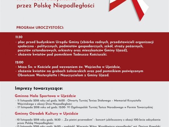 Święto Niepodległości także w Ujeździe