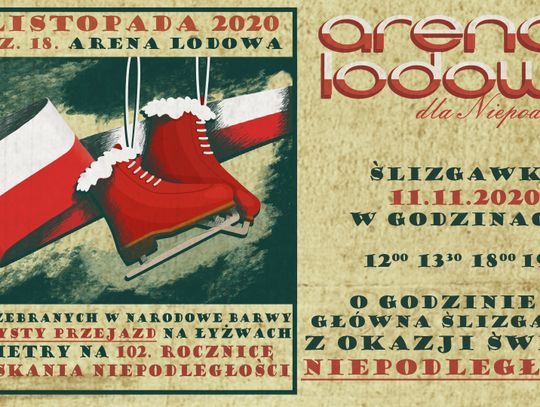 Świętujmy Dzień Niepodległości na łyżwach