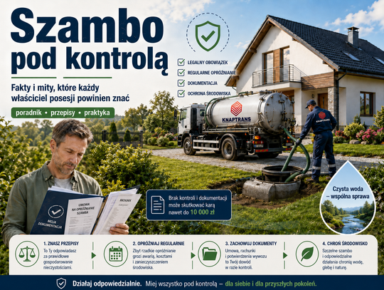 Szambo pod kontrolą – fakty i mity, które każdy właściciel posesji powinien znać
