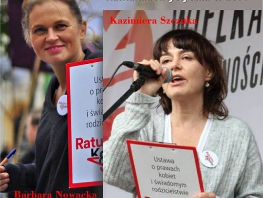 Szczuka i Nowacka wyruszają na podbój Tomaszowa