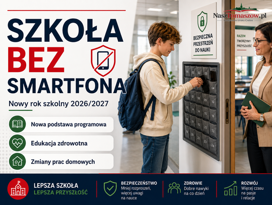 Szkoła bez smartfona. Od 1 września wielkie zmiany: nowa podstawa, obowiązkowa edukacja zdrowotna i inne prace domowe