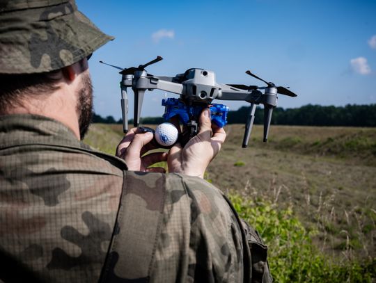 Szkolenie dla nowych operatorów dronów w 9 Łódzkiej Brygady Obrony Terytorialnej