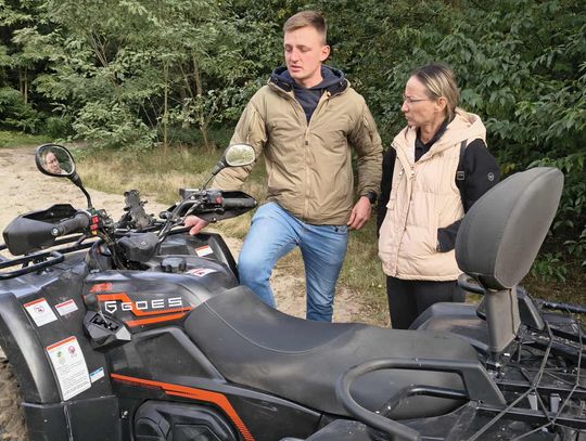 Na czterech kołach przez las: Strzelcy z JS 1002 zaliczyli szkolenie na quadach