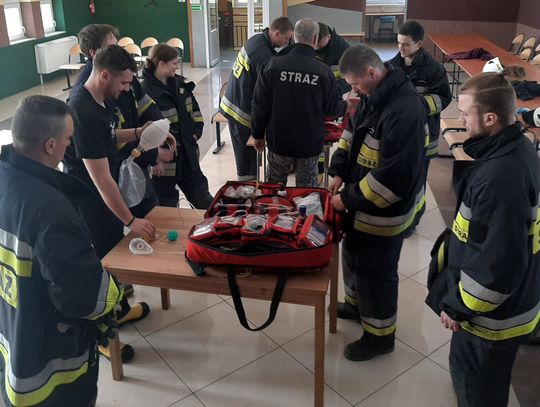 Szkolili się z pierwszej pomocy i gaszenia pożarów fotowoltaiki