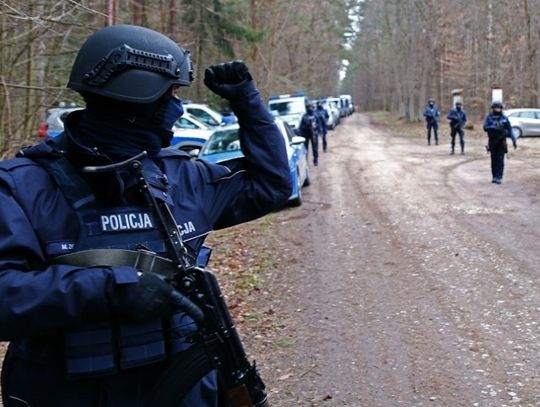 Szukali dywersantów w okolicach Opoczna.