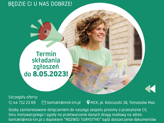 Szukasz pracy? Czeka na Ciebie! i to związana z kulturą i turystyką