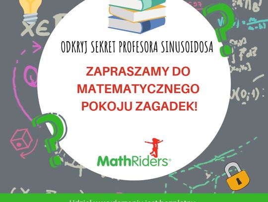 Tajne szyfry, kody i matematyczne zagadki czekają na dzieci