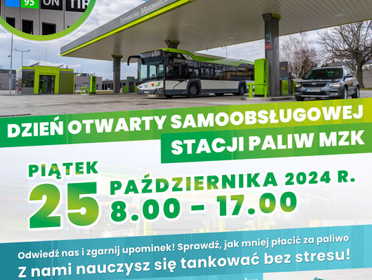 Tańsze tankowanie dla każdego. Dzień Otwarty na Stacji Paliw MZK