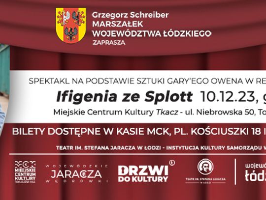 Teatr Jaracza z Łodzi przywędruje do Tomaszowa