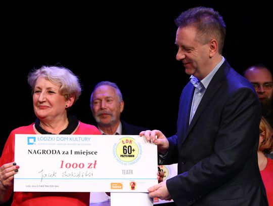 Teatr Jednego Aktora DZIUNIA K. z Tomaszowa Maz. nagrodzony w „Przystanku 60+”
