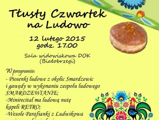 TŁUSTY CZWARTEK NA LUDOWO - DOK