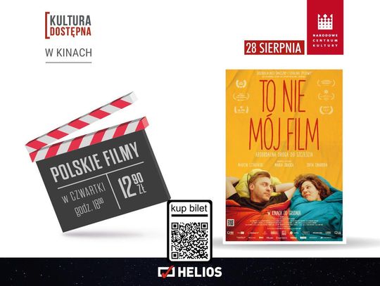 „To nie mój film” w ramach Kultury Dostępnej w Kinie Helios