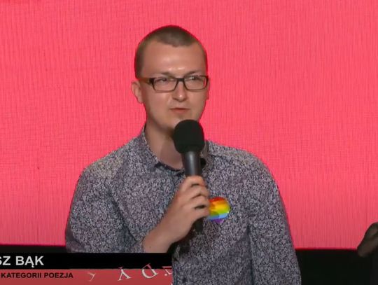 Tomasz Bąk - laureat Nagrody literackiej Gdynia 2020 w kategorii poezja