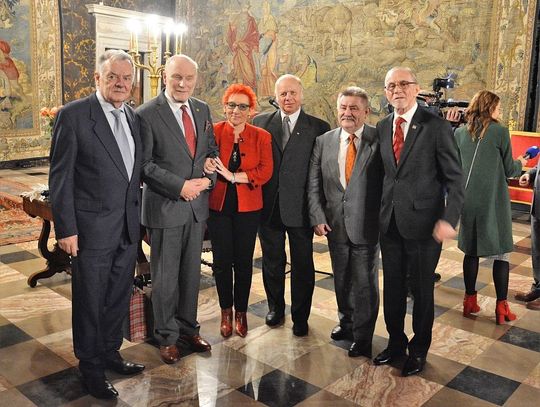 Tomaszowianie na jubileuszu prof. Jana Ostrowskiego