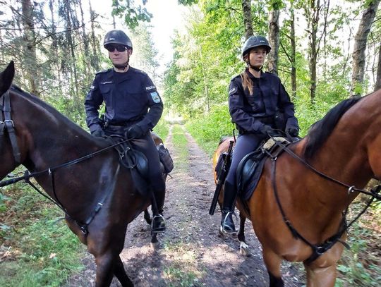 Tomaszowscy policjanci strzegą granicy z Białorusią