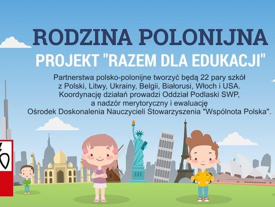 Tomaszowska &quot;Dwunastka&quot; w partnerstwie szkół &quot;Rodzina Polonijna&quot;