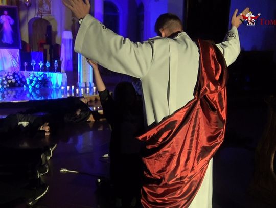 Tomaszowska Noc Świętych 2018 w kościele pw. Najświętszego Serca Jezusowego