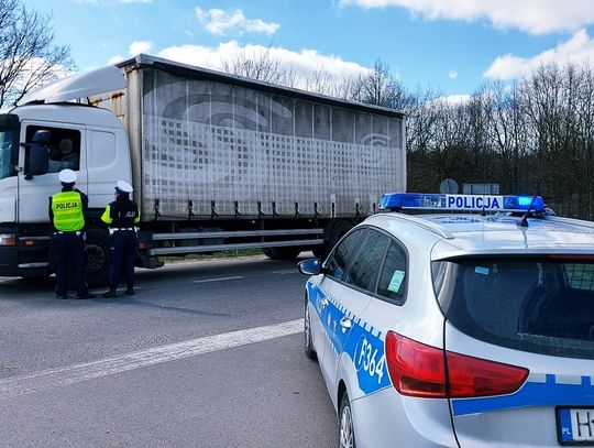 Tomaszowska Policja wypowiedziała wojnę łamiącym przepisy kierowcom ciężarówek