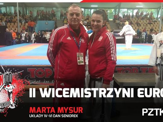 Tomaszowska policjantka wicemistrzynią Europy w Taekwon-do