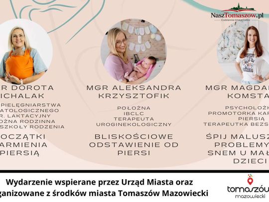 Tomaszowski Dzień Karmienia Piersią. Miasto zaprasza na piknik rodzinny