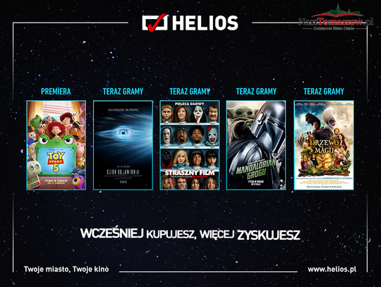 Toy Story 5, Grogu i „Pianista”. Helios zaprasza na tydzień pełen filmowych emocji