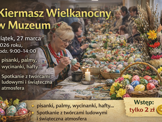 Tradycja, kolory i wielkanocny klimat – Kiermasz w Muzeum już wkrótce