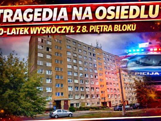 Tragedia na osiedlu. Nie żyje 40-letni mężczyzna