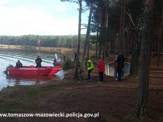 Tragiczny finał poszukiwań na Zalewie Sulejowskim