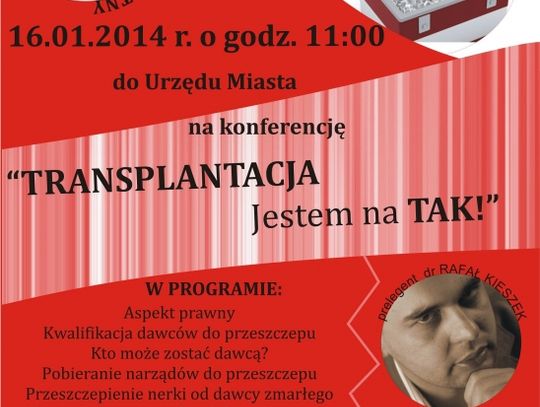 TRANSPLANTACJA jestem na TAK – kolejna akcja CKU SWŁ