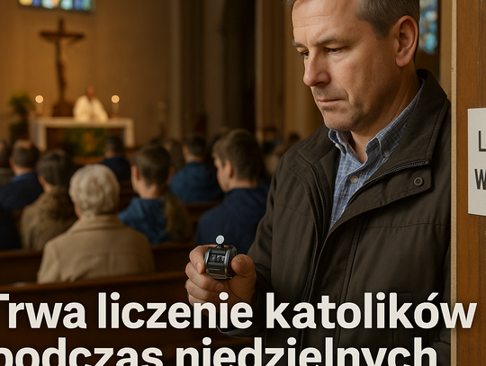 Trwa liczenie katolików podczas niedzielnych praktyk religijnych Trwa liczenie katolików podczas niedzielnych praktyk religijnych