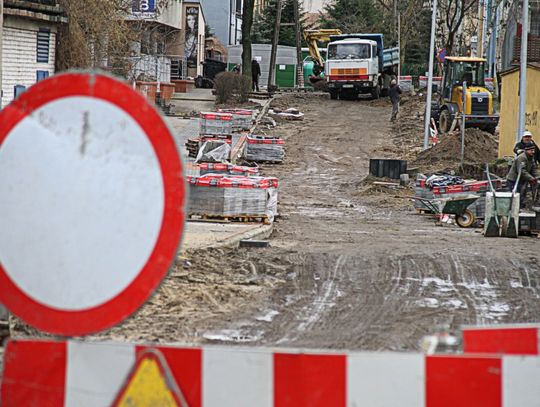 Trwa przebudowa ul. Armii Krajowej