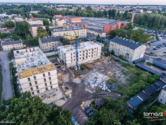 Trwają prace przy budowie Mieszkań TM Plus