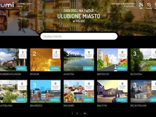 Trzecia edycja Turnieju Miast Zumi. Zagłosuj na swoje miasto!