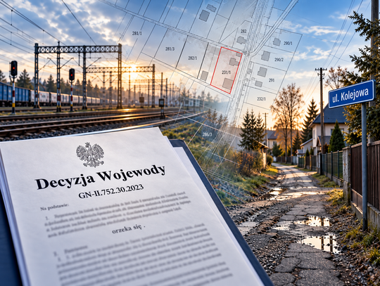 Trzy lata czekania na decyzję wojewody. Czy mieszkańcy ulicy Kolejowej doczekają się wreszcie rozwiązania problemu dojazdu?