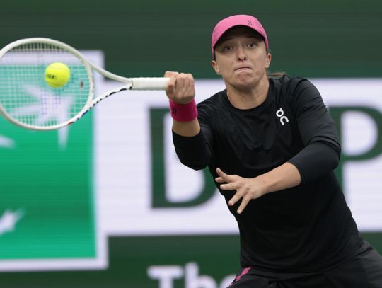 Turniej WTA w Indian Wells - Świątek awansowała do finału