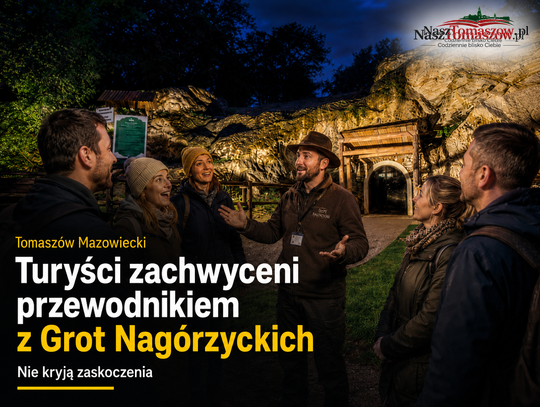 Turyści zachwyceni przewodnikiem z Grot Nagórzyckich. Nie kryją zaskoczenia...