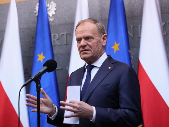 Tusk: głosowanie w Sejmie nad projektem uchwały ws. Tarczy Wschód da szansą na zmycie hańby PiS i Konfederacji